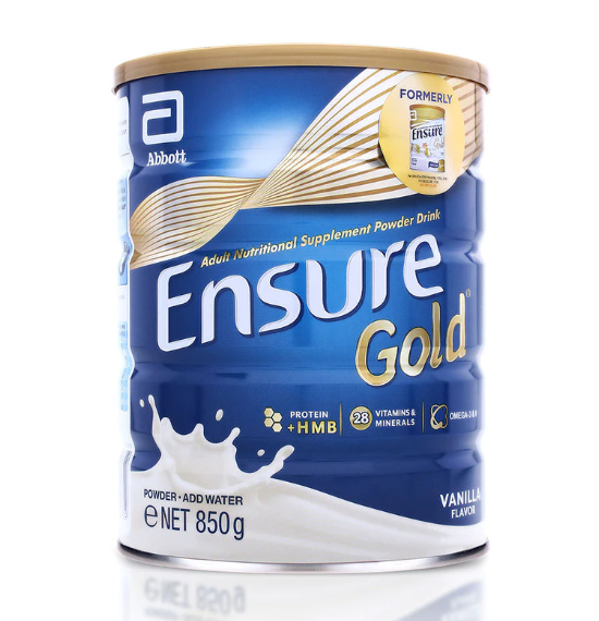 ENSURE, Ensure Gold Vanilla 850g Powdered Milk Adult Supplement850G