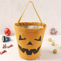 Childrens Candy Basket Ghost Festival Candy Tote Party Ghost Festival Decoration Candy Tote Bucket Halloween Pumpkin Candy Bag