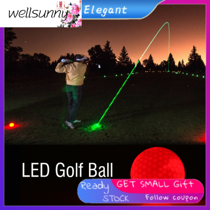 Wellsunny 1Pc LED Lighting Golf Ball for Night Sport Training Lazada PH