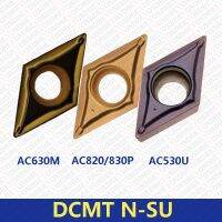 DCMT11T304N-SU AC820P AC630M AC530U DCMT11T302N-SU T2000Z T1500Z DCMT 11T308 070202 070208 DCMT070204 AC820P CNC คาร์ไบด์ แทรก