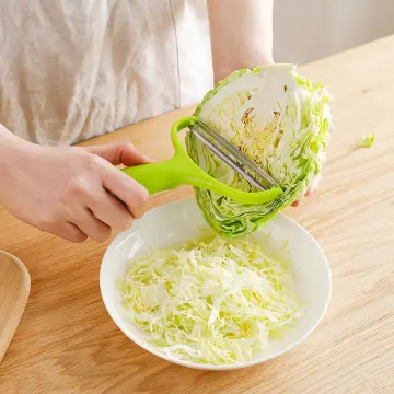 Cheap Cabbage Grater Japanese Salad Shavings Slicing Artifact Round Cabbage  Purple Cabbage Shredded Special Planer