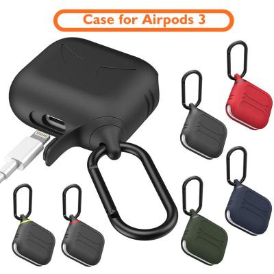 Silicone For Airpods 3 Protective Case Waterproof Anti-drop Wireless Bluetooth Earphone Case for Airpods 3 Earphone Cover