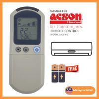 เปลี่ยนสำหรับ Acson Air Cond Aircond เครื่องปรับอากาศรีโมทคอนล ACS-01