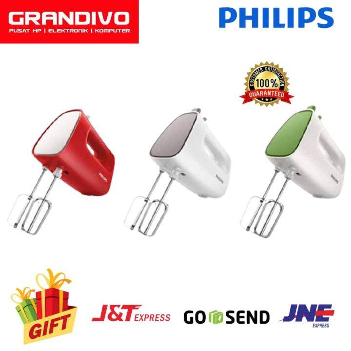 Philips Hand Mixer HR 1552 Warna Random Garansi Resmi Grandivo