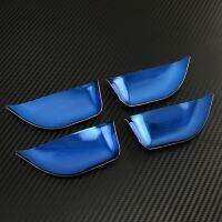 ：》“{： QHCP Stainless Steel Car Inner Door Bowl Sticker Trim 4Pcs/Set Protective Cover For Lexus NX200300 RX300300H ES200250 CT IS