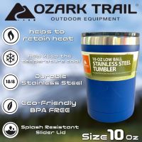 Ozark trail 10oz tumbler แก้วสแตนเลส แก้วเก็บความเย็น เก็บอุณหภูมิร้อน เย็น แก้วเก็บอุณหภูมิ สเตนเลสแท้