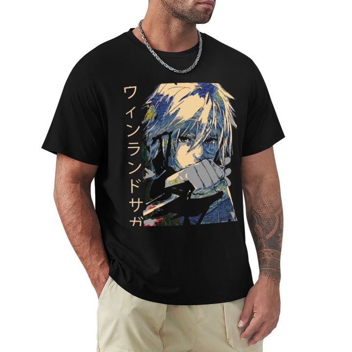 เสื้อยืดอะนิเมะ-vinland-saga-t-shirtfinn-vinland-saga