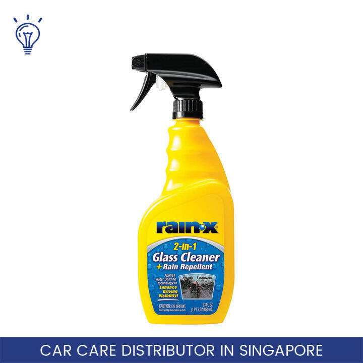 Rain X 2in1 Glass Cleaner and Rain Repellant 23 oz Lazada Singapore