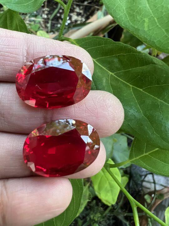 lab-ruby-oval-18x25mm-44cts-ทับทิม-lab-ruby-heat-18x25-มิลลิเมตร-สีแดง-ทับทิม-รูบี้-เหลี่ยมชั้น-1-เม็ด-สังเคราะห์