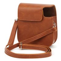 ❧ Camera Bag PU Case Instant Camera Protect Bag with Shoulder Strap for Fujifilm Instax Mini 11/9/8/70/40/SQUARE SQ1 Foto Studio