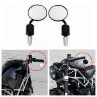 ✱✆ Motorcycle Universal CNC Aluminum Rear View 3 Handle Bar End 7/8 Mirrors For Kawasaki Yamaha Honda Suzuki Motorcycle Chopper