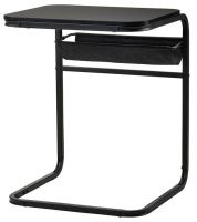 OLSERÖD Side table, anthracite/dark grey, 53x50 cm (อูลเซเริด โต๊ะข้าง, สีแอนทราไซต์/เทาเข้ม, 53x50 ซม.)