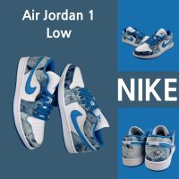 2023 Original J1 Low Denim Blue 100 original sneakers shoes running shoes shoes