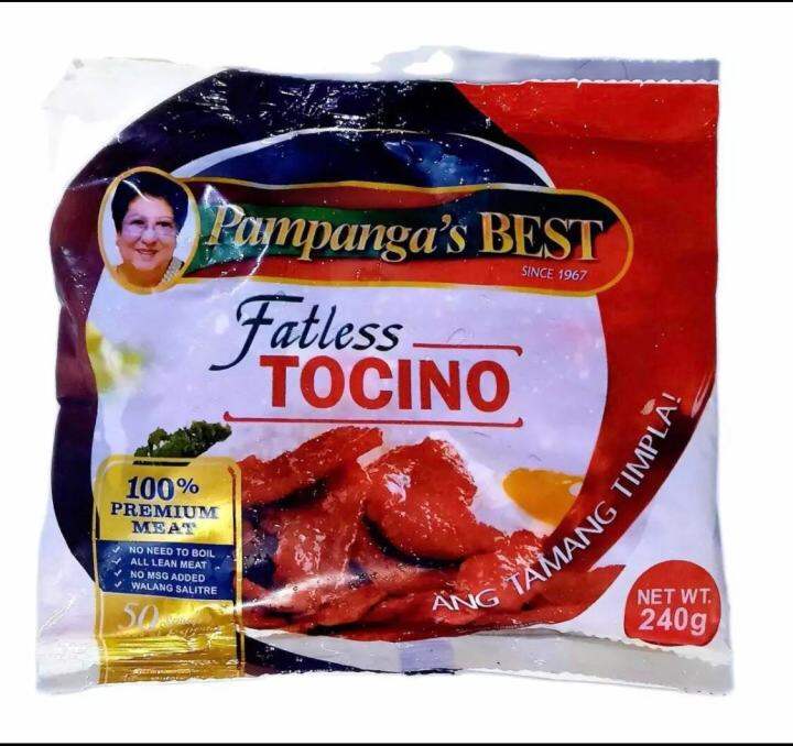 Pampanga's BEST Fatless Tocino 240g | Lazada PH