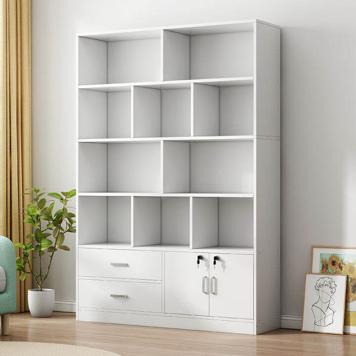 Bookshelf floor reading shelf bedroom living room shelf library bookshelf book storage