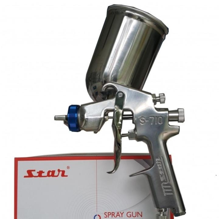 star-ปืนพ่นสี-s710-1-5-ถ้วยข้างเหล็ก-400มล-star-spray-gun