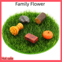 Family Flower Flash Sale 5ชิ้นบ้านตุ๊กตา1:12อิฐหินขนาดเล็กรูปแบบฟาร์มฟักทองตกแต่งฮาโลวีนอุปกรณ์ตกแต่งบ้านตุ๊กตา