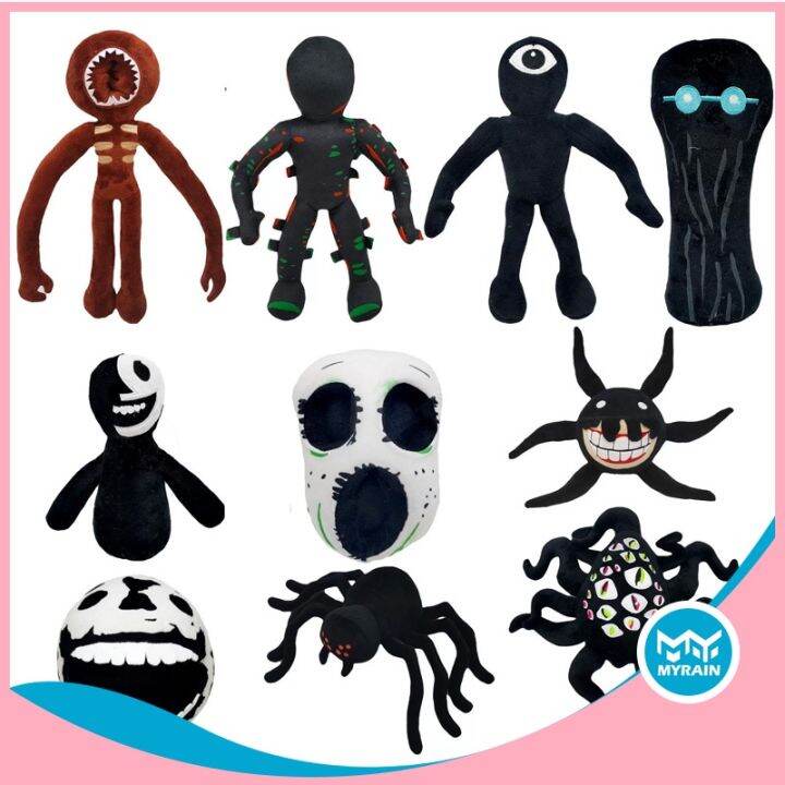 New Horror Game Doors Plush Doll Screech Monster Action Figur Doll Toy Kids  Gift