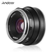 Andoer 25 มิลลิเมตร F1.8 เลนส์โฟกัสแบบแมนนวลรูรับแสงกว้างเข้ากันได้กับ Canon M1/ M2/ M3/ M5/ M6/ M10/ M100/ M50 EOS