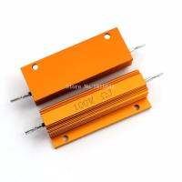 100W Aluminum Power Metal Shell Case Wirewound Resistor RX24 0.01 100K 0.05 0.1 0.5 1 2 4 6 8 10 20 100 150 200 500 1K 10K ohm