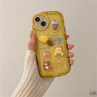 Iphone13ไอศกรีมการ์ตูนสามมิติแบบโฮมเมดเคสโทรศัพท์มือถือเหมาะสำหรับ Apple รุ่น13โปรแมกซ์นิ่มโปร่งใสเชลล์12/11น่ารักเฉพาะกลุ่มสำหรับผู้หญิงเคสป้องกันซิลิโคนรวมทุกอย่างป้องกันการตกสีม่วงเหลือง