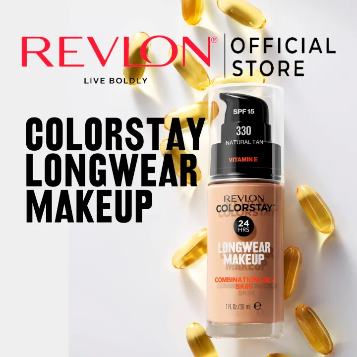 Revlon ColorStay Makeup for Combination/Oily Skin Liquid Foundation - Mask Friendly