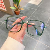 Blue Light Glasses Blue Light Glasses  Man and Women Pink Wine Black Square Frame Eyeglasses Fashion Vision Spectacles очки Fashion glasses