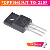 10pcs FDPF5N50UT TO-220F FDPF 5N50UT FDPF5N50 TO-220 5N50 5A/500V N-channel MOSFET Transistor new original