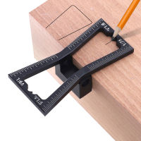 Practical Woodworking Gauge Guide Tool Dovetail Marker Home Measuring Aluminum Alloy Hand Cut Carpentry Durable With Scale