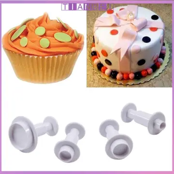 4pcs circle stencil for Practice Birthday Cakes Figurine Cake