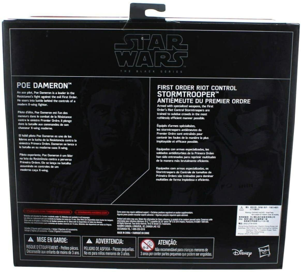 โมเดล-hasbro-star-wars-black-series-poe-dameron-amp-first-order-stormtrooper