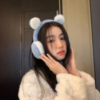 AISHA ง่าย อินเทรนด์ หูแมว หูหมี เด็ก ข้น Earlap Plush เกาหลี ที่ครอบหูฤดูหนาว ผู้หญิง Earmuffs ที่คาดผมอุ่น