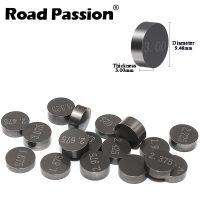 Road Passion 46ชิ้นแผ่นวาล์วเส้นผ่าศูนย์กลาง9.48มม. 9.48มม. สำหรับรถจักรยานยนต์ยามาฮ่า WR400F WR426F WR450F YFZ450R YFZ450SE YFZ450