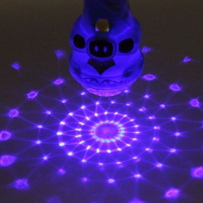 【CW】 1pcs Wholesale LED Light Flashing Projection Microphone Torch Shape Kids Baby Children Toy Gift Supply