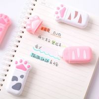 6m long White Out Cute Cat Claw Correction Tape Pen School Office Supplies Stationery Correction Liquid Pens