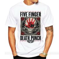 2023 NEWSummer แขนสั้น Plus Size Death Punch FFDP ผู้ชายเสื้อยืดสีขาว Rock Band เสื้อ Tee เสื้อ