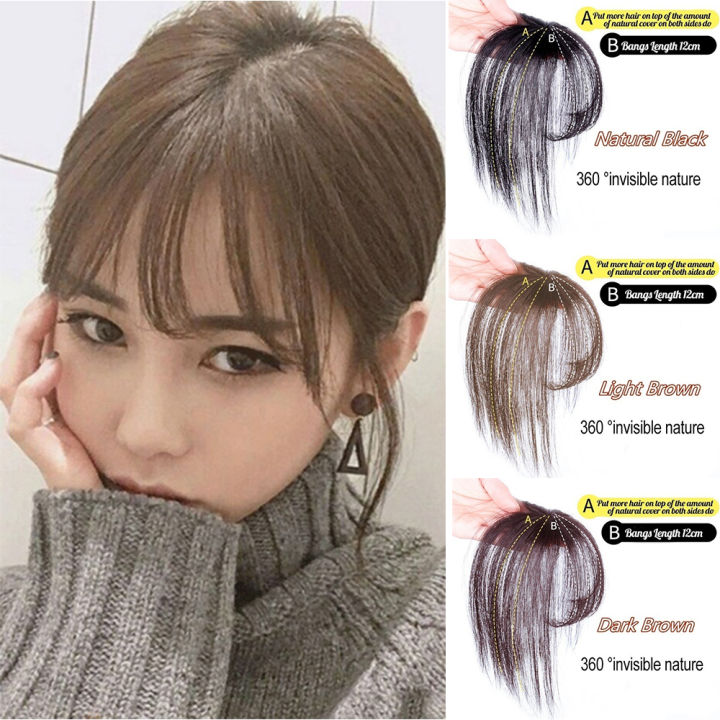 Clip in bangs clearance lazada