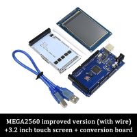 official 3.2" TFT LCD Touch + TFT 3.2 inch Shield + Mega 2560 R3 with usb cable for Arduino kit