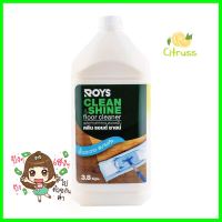 น้ำยาทำความสะอาดพื้น ROYS Clean &amp; Shine 3,800 มล.FLOOR CLEANER ROYS CLEAN &amp; SHINE 3,800ML **สินค้าแนะนำ**