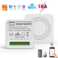 Youpin สมาร์ทสวิทช์ Minin Wifizigbee ไร้สาย DIY สวิตช์ไฟ1016A Smart Home Control Wtuya Smart Life Alexa Alice