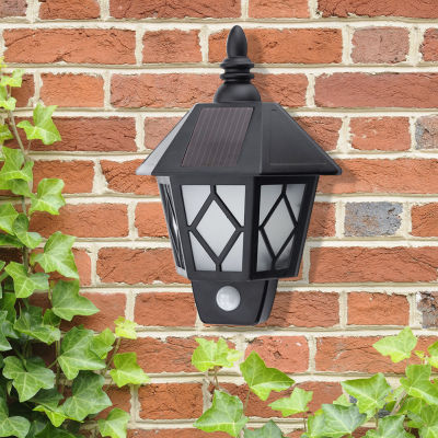 LED Solar Wall Light Outdoor Waterproof Motion Sensor Human Body Induction Lamp Home Garden Decor Garage Porch Lighting