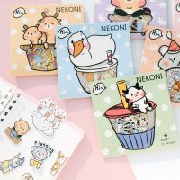 [LWF HOT]❀✖✔30ชิ้น/เซ็ตเกาหลีนำเข้า Nekoni ยี่ห้อสัตว์ปาร์ตี้ Giraffee Koala สติกเกอร์ Scrapbooking Diy เครื่องเขียนสติกเกอร์ Kawaii น่ารัก