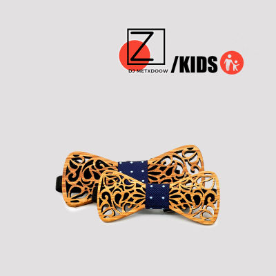 Parent-child Cute Kids Boys Wood Bow Tie Children Butterfly Type Bow ties Girl Wooden Bow ties for men Set Corbatas Para Hombre