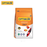 Optimum 3in1 Super Prime Formular ออพติมั่ม อาหารปลาคาร์ฟ สูตรพรีเมี่ยม สาหร่าย 12% ขนาด 400กรัม ขนาดเม็ดเล็ก ( 1Units )