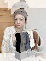 ❄ 2023 new net red headband womens spring and summer going out retro confinement headdress high-level knitting sports