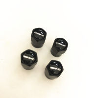 จุกลมยางรถยนต์ พร้อมโลโก้  Benz AMG 1 ชุด (4 อัน) ดำ- Car Tire Valve Caps