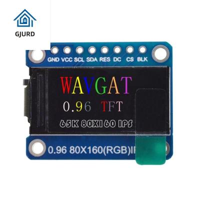 GJURD สำหรับ Arduino Diy สีเต็ม จอ LCD 0.96 นิ้ว จอ LCD IC โมดูล TFT St7735 Ips Spi Hd 65K