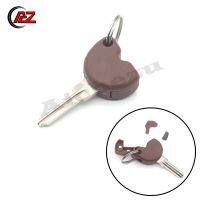 ACZ New brown uncut Blank key + Transponder Chip for Gilera TV Remote Controllers