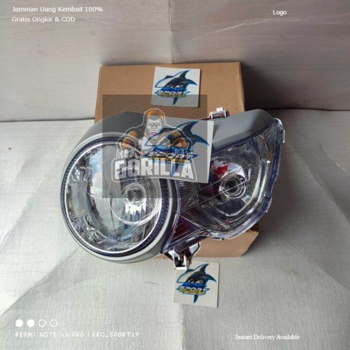 reflektor headlamp lampu depan honda tiger revo tirev pece tahun 2010