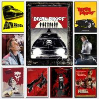 Death Proof โปสเตอร์-Quentin Tarantino ภาพยนตร์ Series ภาพยนตร์สยองขวัญคลาสสิก Wall Art ภาพวาดผ้าใบพิมพ์ภาพ-Nordic Home Decor Liyanhong2